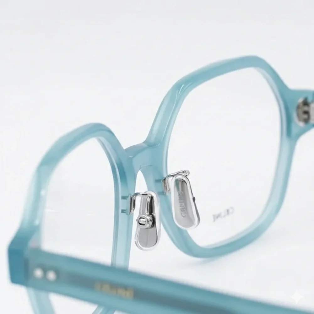 New! Celine Aqua Blue Eyeglasses CL50142F 093, Authentic - Picture 4 of 8